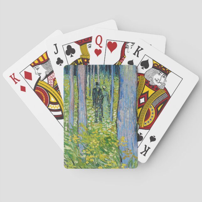Jeu De Cartes Vincent van Gogh - Sous-croissance à deux chiffres (dos)