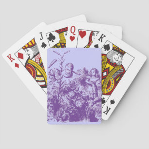 Jeu De Cartes Vintage Alice au pays des merveilles