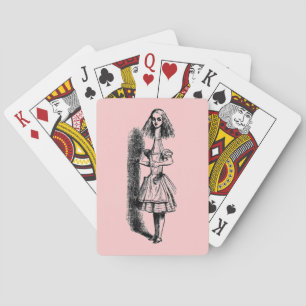 Jeu De Cartes Vintage Alice au pays des merveilles