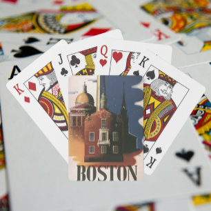 Jeu De Cartes Vintage Boston, Massachusetts Paul Revere's Ride