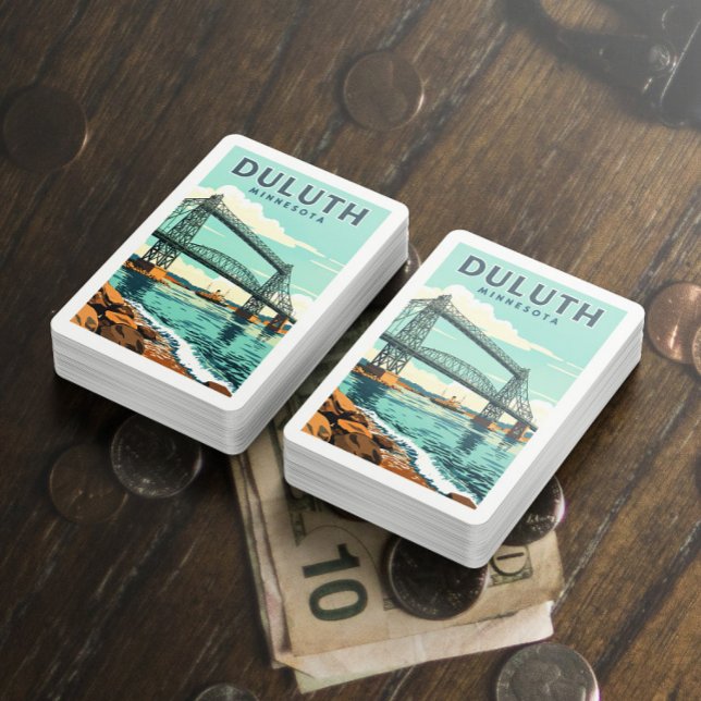 Jeu De Cartes Vintage Duluth Minnesota (Créateur téléchargé)