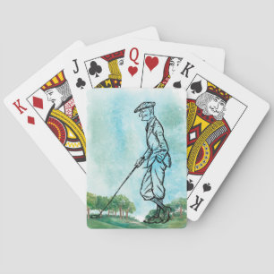 Jeu De Cartes Vintage Golf Classic Playing Cartes