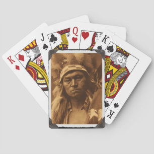 Jeu De Cartes Vintage Native American Cayuse Jouer des cartes