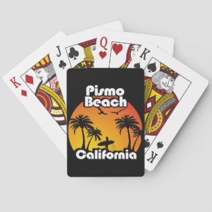 Jeu De Cartes Vintage Pismo Beach Californie
