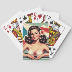Jeu De Cartes Vintage Portoricaine