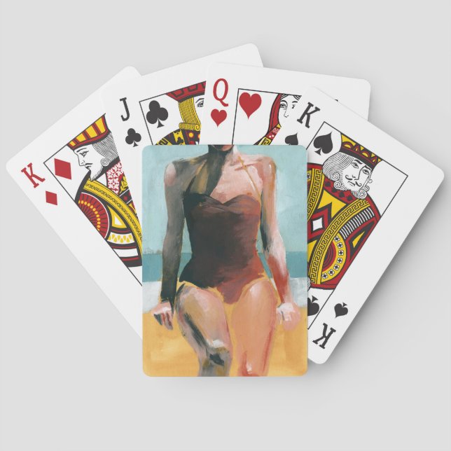 Jeu De Cartes Vintage Swim (dos)