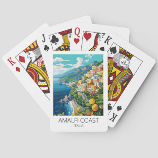 Jeu De Cartes Vintage voyage de la côte d'Amalfi