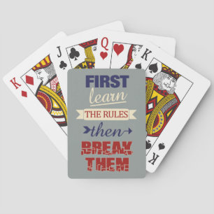 Jeu De Cartes Violation des règles lors de la lecture de cartes
