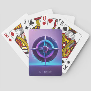Jeu De Cartes "Violet : Cartes de Jeu Esthétiques"