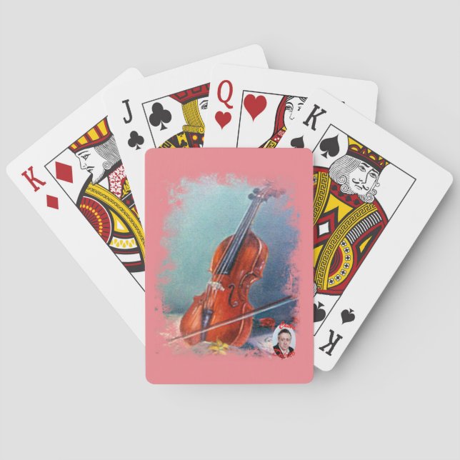 Jeu De Cartes Violín (dos)