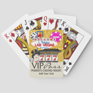 Jeu De Cartes VIP PASS - Vegas - Cartes de lecture - SRF