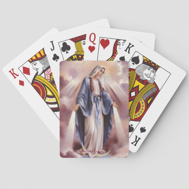 JEU DE CARTES VIRGIN MARY (dos)