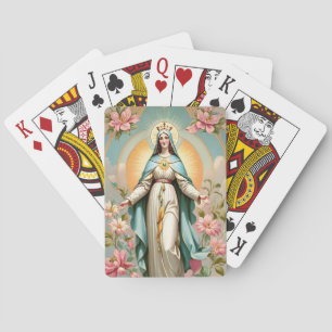 Jeu De Cartes Virgin Mary playing cards, poker cards
