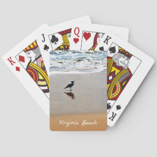 Jeu De Cartes Virginia Beach ~ Mouette, sable et océan