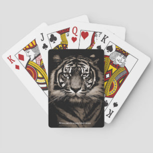 Jeu De Cartes Visage de tigre