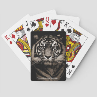 Jeu De Cartes Visage de tigre