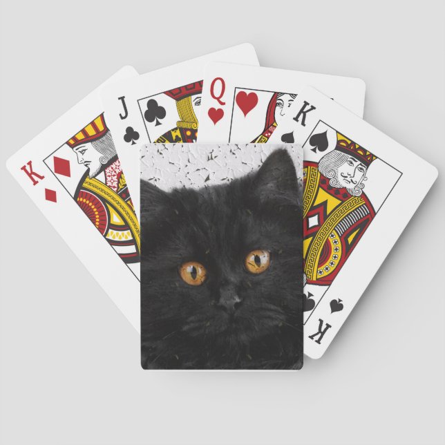 Jeu De Cartes Visage Perse Noir (dos)