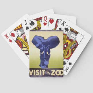Jeu De Cartes "Visiter Le Zoo"