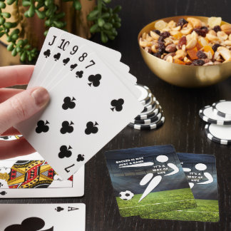 Jeu De Cartes Vivez la vie de football Basic Dark T-Shirt