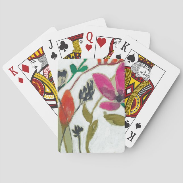 Jeu De Cartes Vivid Flowers (dos)