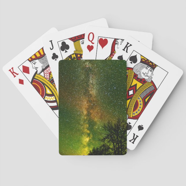 Jeu De Cartes Voie Lactée et Aurora Borealis | Ontario Canada (dos)