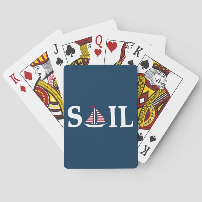 Jeu De Cartes Voile (dos)