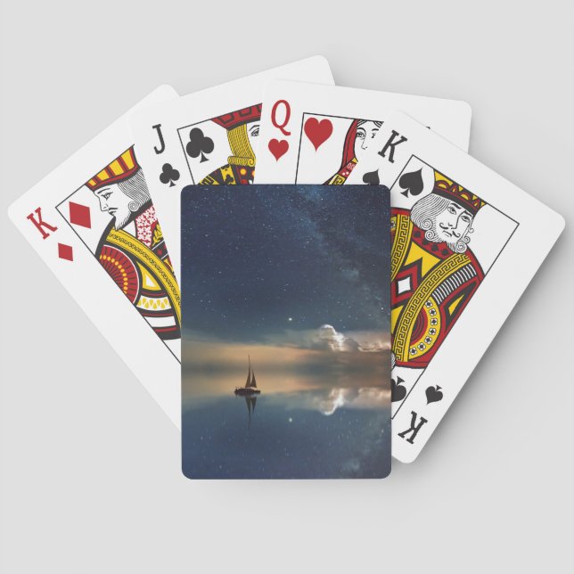 Jeu De Cartes Voile vers les nuages (dos)