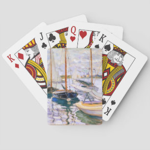Jeu De Cartes Voiliers sur la Seine au Petit Claude Monet