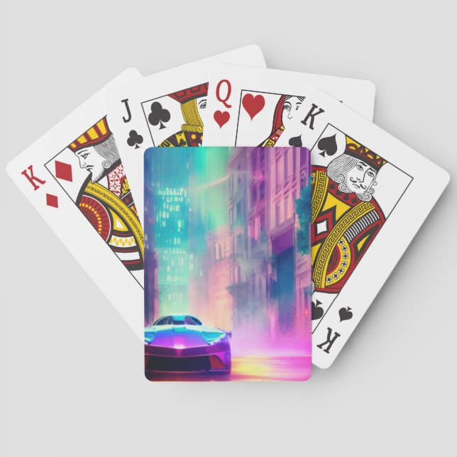 Jeu De Cartes Voiture Artsy (dos)