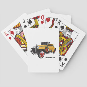 Jeu De Cartes Voiture jaune classique 1931