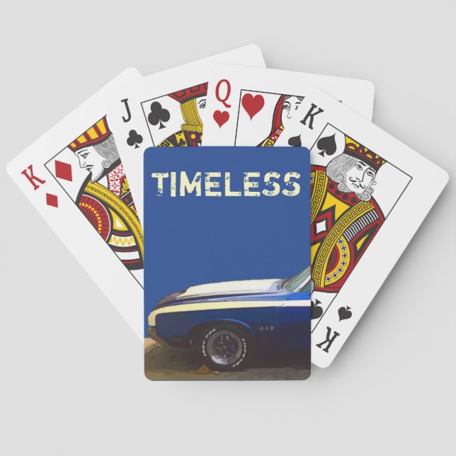 JEU DE CARTES VOITURE MUSCLE (dos)