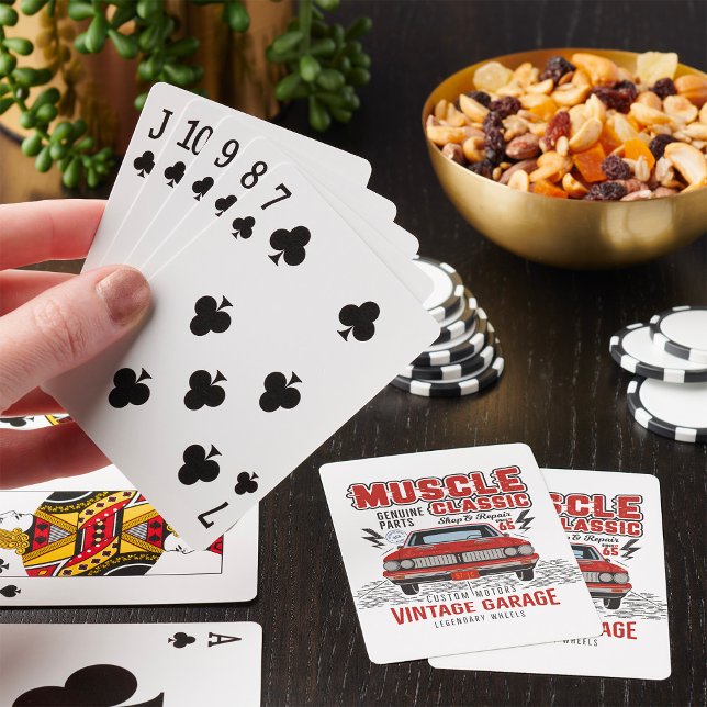Jeu De Cartes Voiture Muscle Classique (Créateur téléchargé)