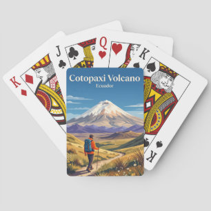 Jeu De Cartes Volcan Cotopaxi Équateur