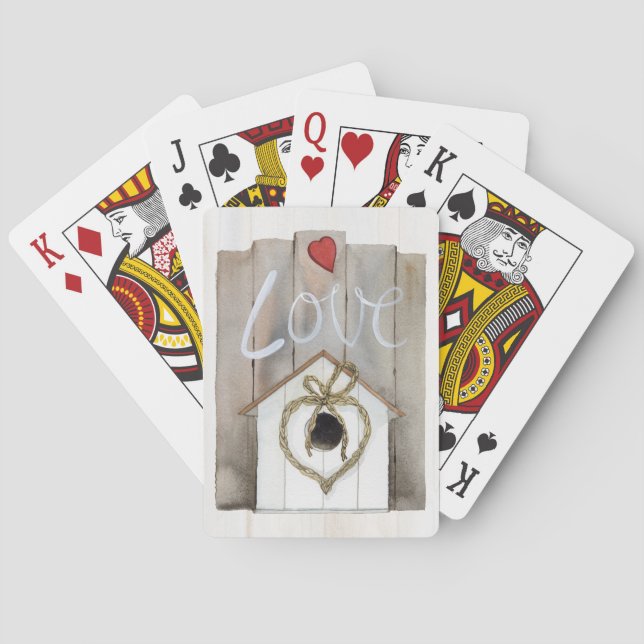 Jeu De Cartes Volière rustique de Valentine (dos)