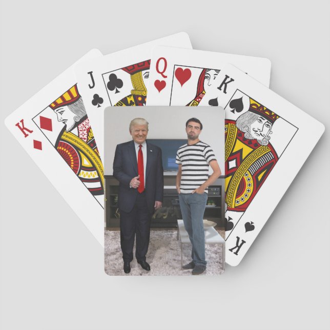 Jeu De Cartes Vous avez rencontré le Président Donald Trump| Ajo (dos)