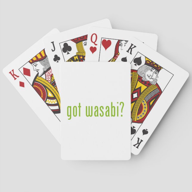 Jeu De Cartes vous avez wasabi ? (dos)