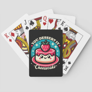 Jeu De Cartes Vous Le Dessert - Cheesecake Kawaii