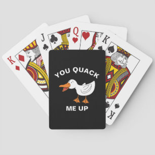 Jeu De Cartes Vous Me Quittez Drôle Agriculture Animal Canard Pu