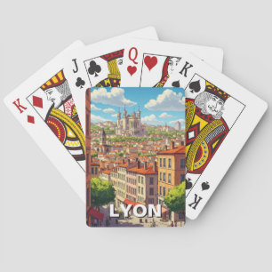 Jeu De Cartes Voyage à Lyon en France Basilique