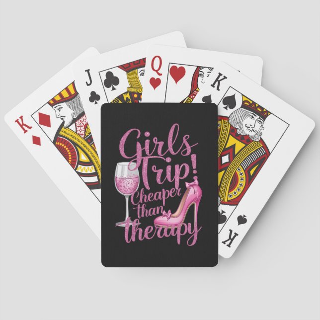 Jeu De Cartes Voyage des filles moins cher que la thérapie Weeke (dos)