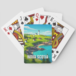 Jeu De Cartes Voyage en Nouvelle-Écosse, Canada