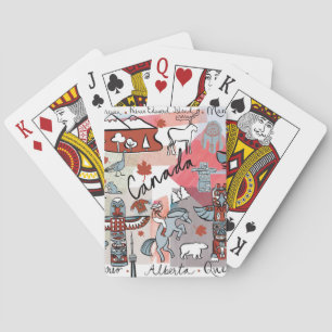 Jeu De Cartes Voyage mondial - Canada