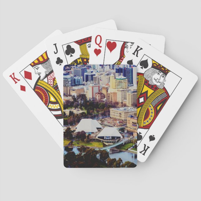 Jeu De Cartes Vue d'Adelaïde (dos)