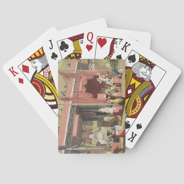 Jeu De Cartes Vue des sections Suède, Norvège et Danemark (dos)