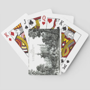 Jeu De Cartes Vue du kiosque de Rembouillet, de "Jardins An
