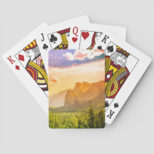 Jeu De Cartes Vue en tunnel du parc national de Yosemite