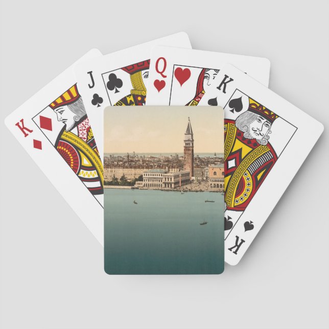Jeu De Cartes Vue générale de Venise, Venise, Italie (dos)