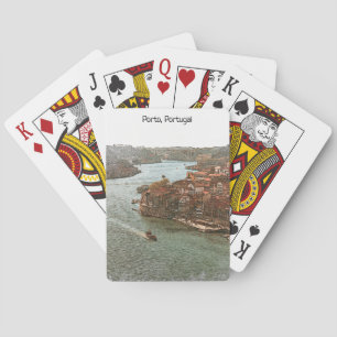 Jeu De Cartes Vue imprenable de Porto Portugal City