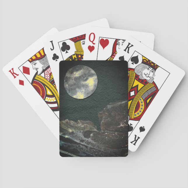 Jeu De Cartes Vue rapprochée des mondes de l'imaginaire et de le (dos)