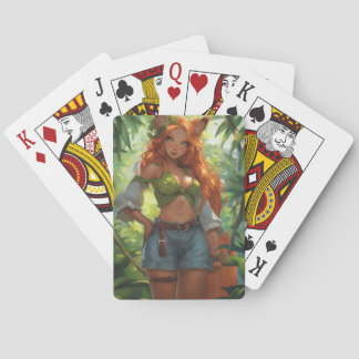 Jeu De Cartes Wanderer en bois enchanté Fusona